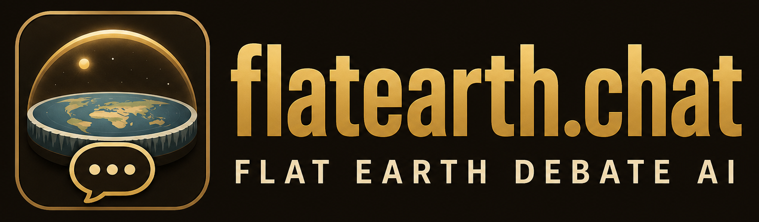 flatearth.chat — Flat Earth Debate AI
